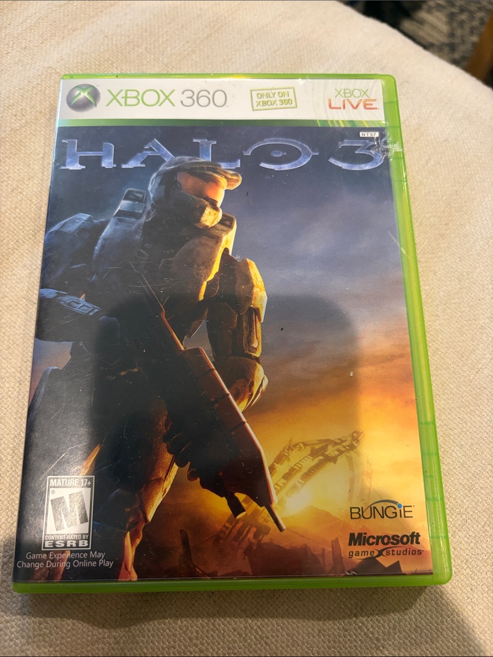 xbox 360 halo 3 video game complete